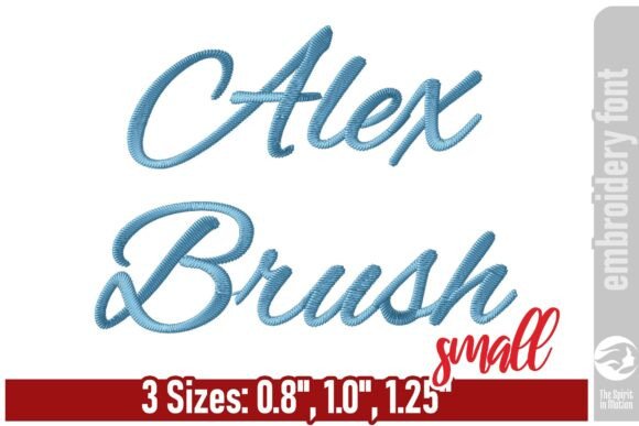 Download Alex Brush Script Embroidery Font - S - Embroidery Collection