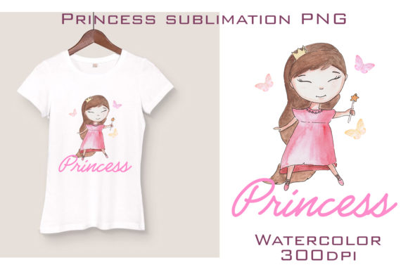 Download Watercolor Princess Sublimation&nbsp; - Watercolor princess Collection