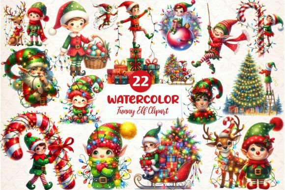 Download Christmas Elf Clipart, Funny Elf Clipart - Elf Collection