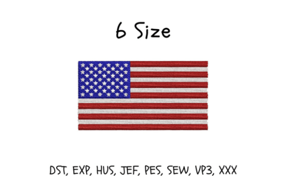 Download American Flag Embroidery Design - Embroidery Collection