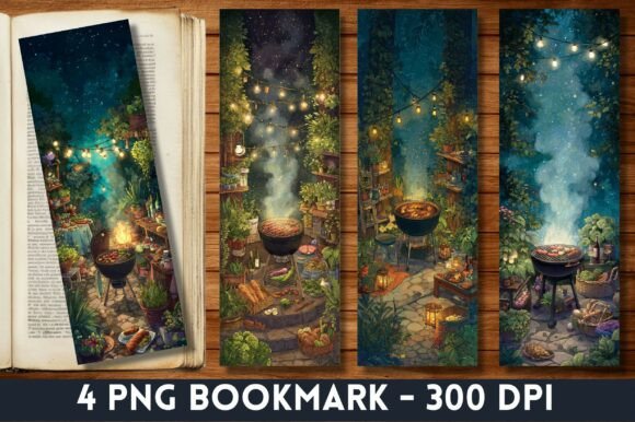 Download Backyard Grill Garden Night Bookmark PNG - Backyard grill Collection