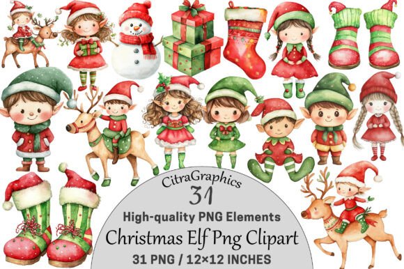 Download Christmas Elf Clipart. - Elf Collection