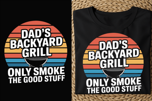 Download Dad's Backyard Grill Retro Design - Backyard grill Collection